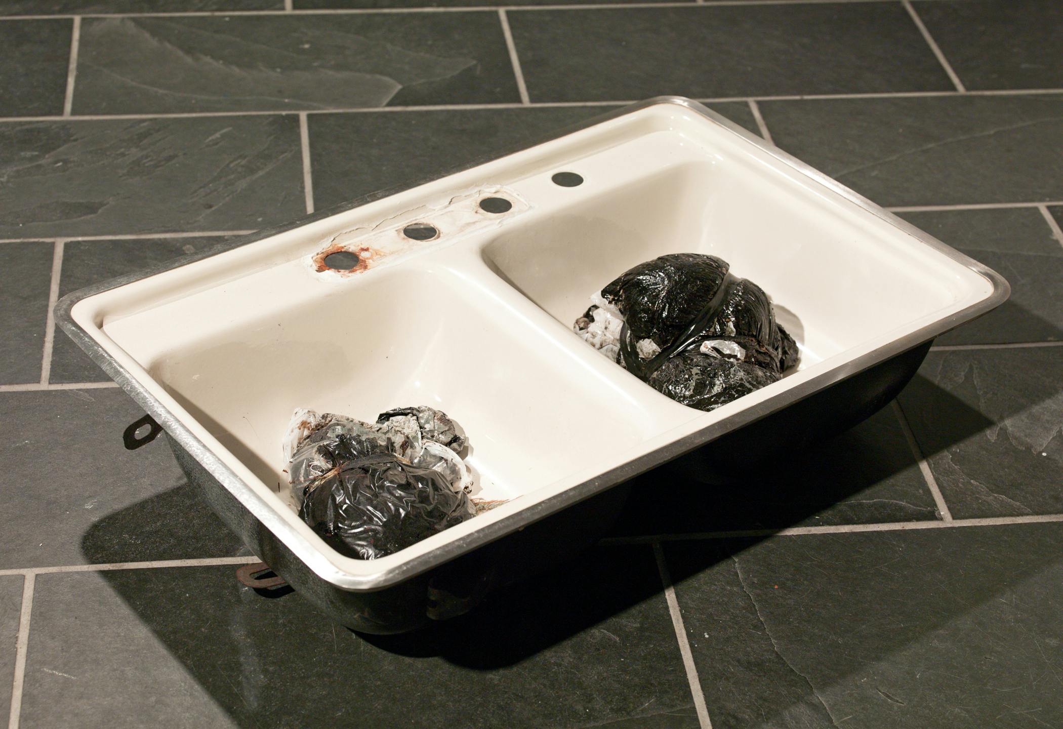 Kevin Beasley
Untitled (Sink) (installation view, detail), 2010
Courtesy the artist and The Butcher’s Daughter, Ferndale, MI
Photo: Adam Reich