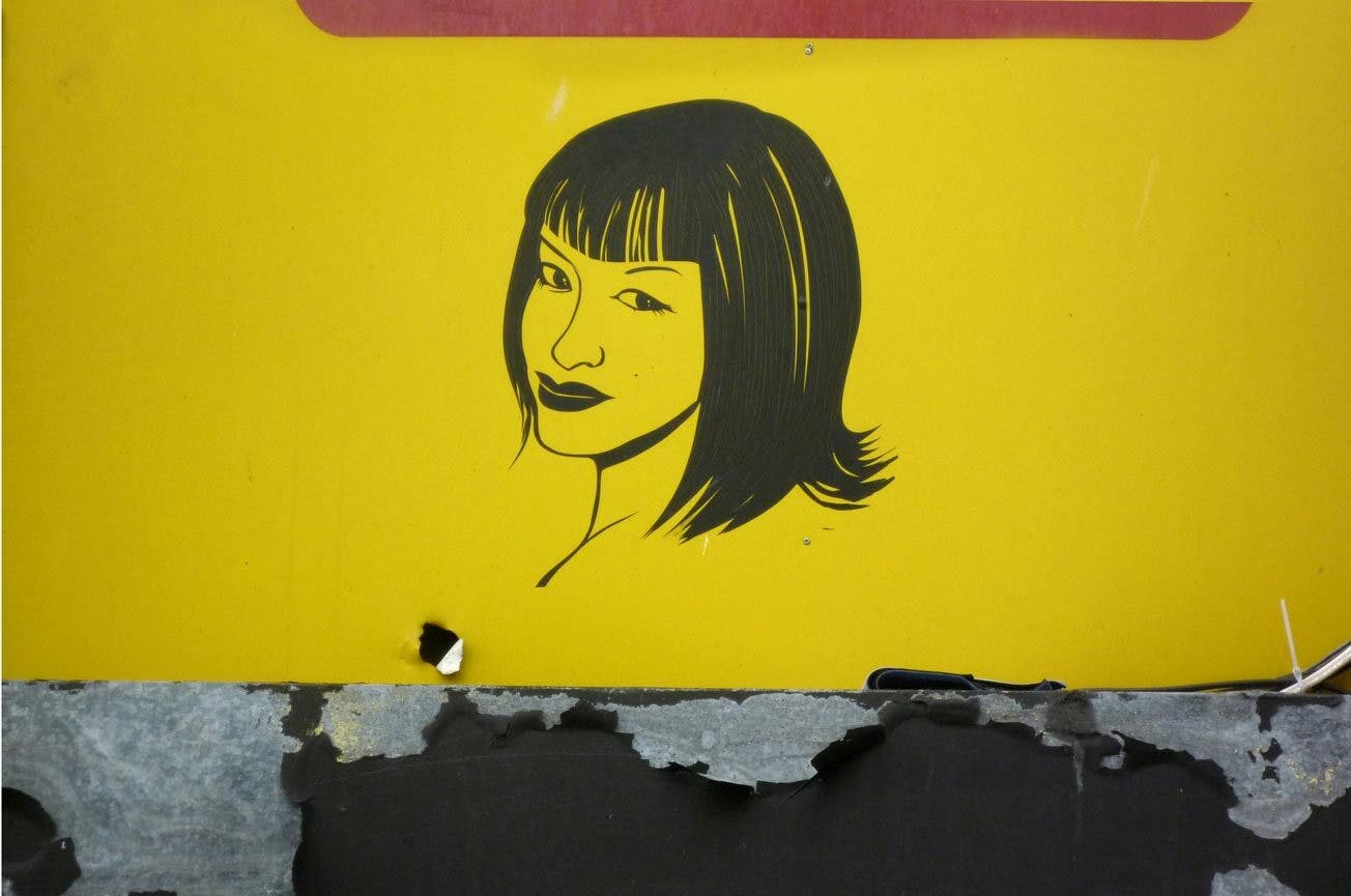 Chitra Ganesh
Yellow girl, 2009
Courtesy the artist
 