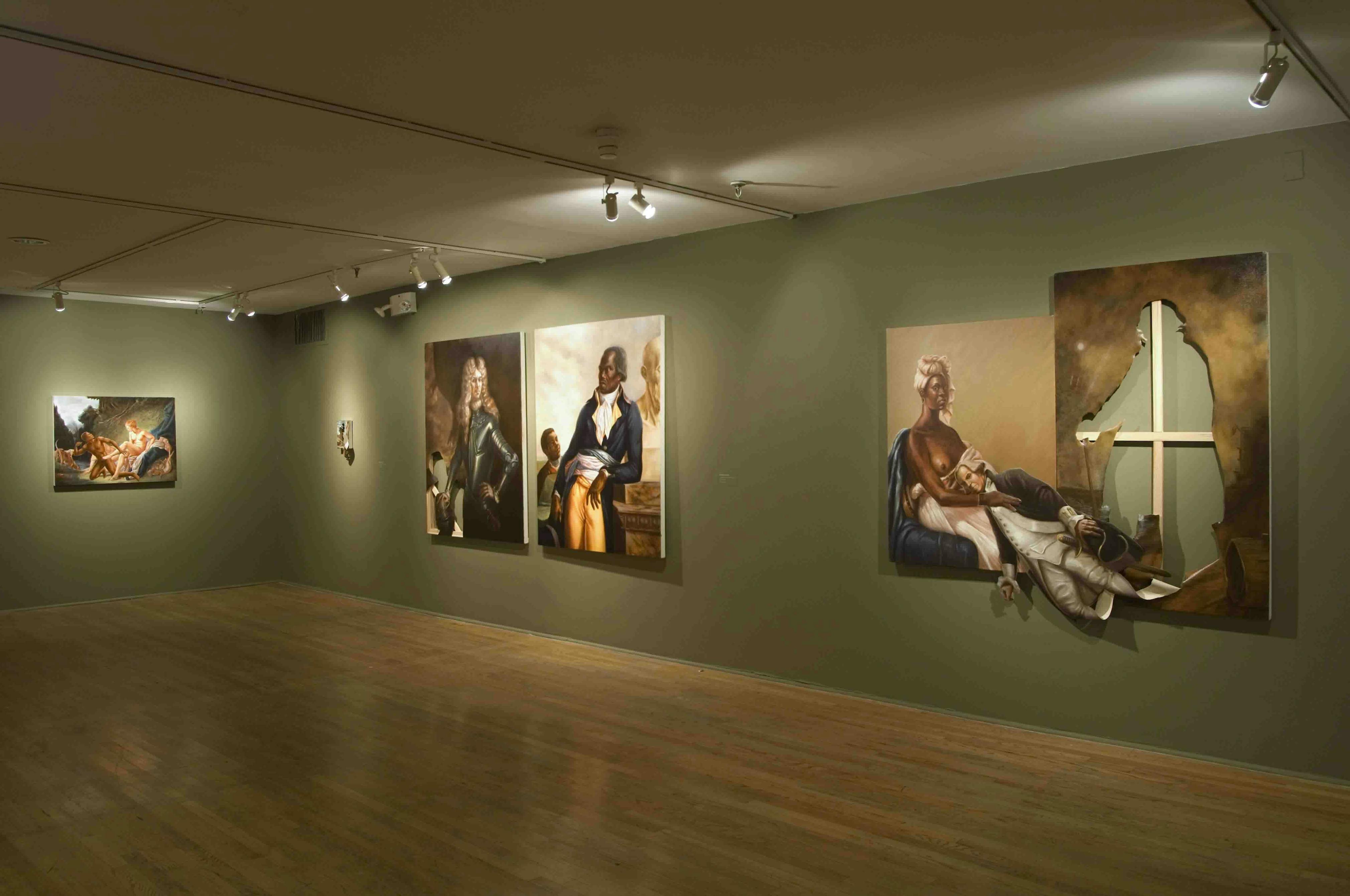 Midnight's Daydream: Titus Kaphar, Demetrius Oliver and Wardell Milan, Artists-in-Residence 2006 – 2007 (installation view), 2007
Photo: Adam Reich