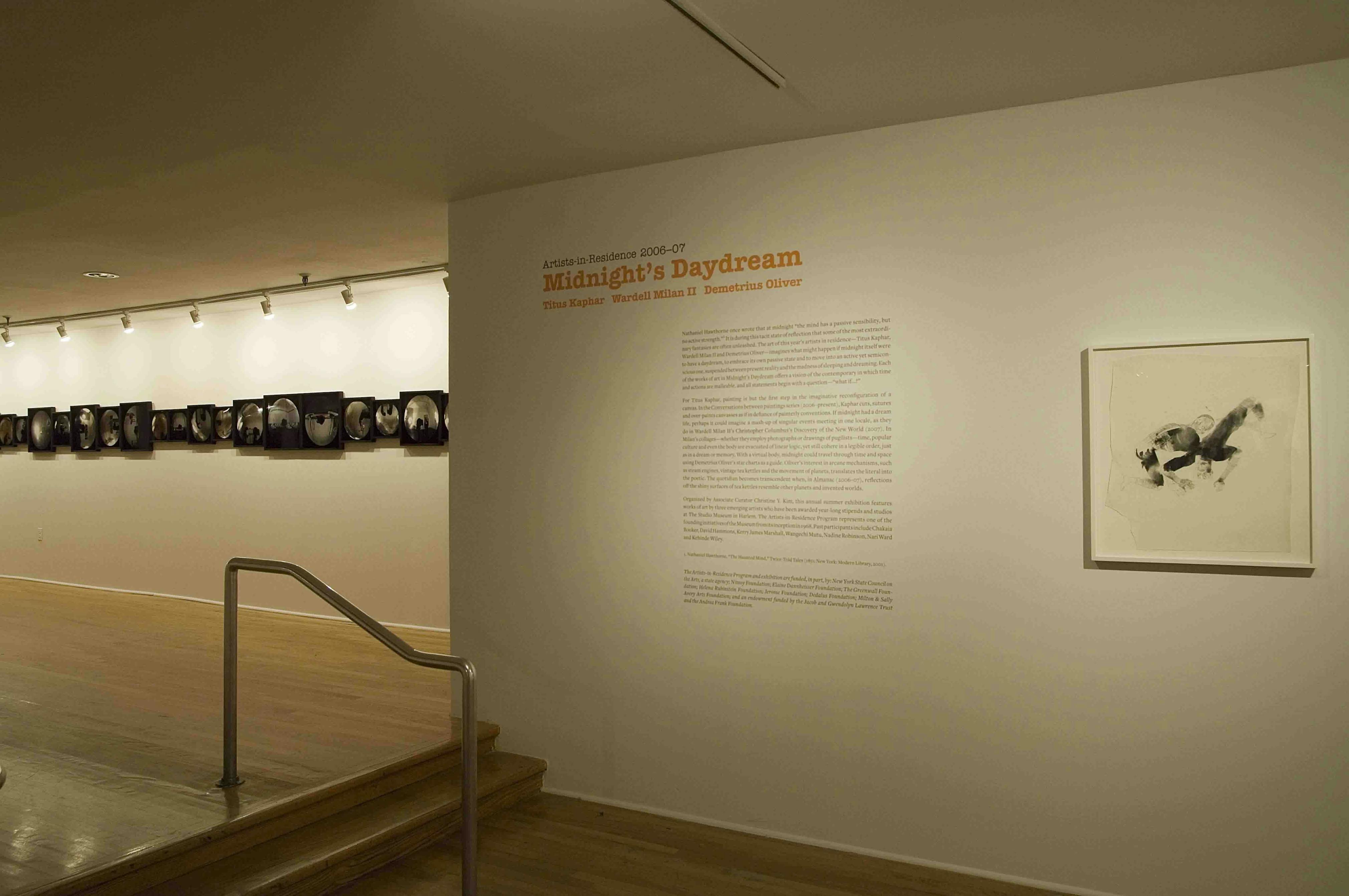 Midnight's Daydream: Titus Kaphar, Demetrius Oliver and Wardell Milan, Artists-in-Residence 2006 – 2007 (installation view), 2007
Photo: Adam Reich