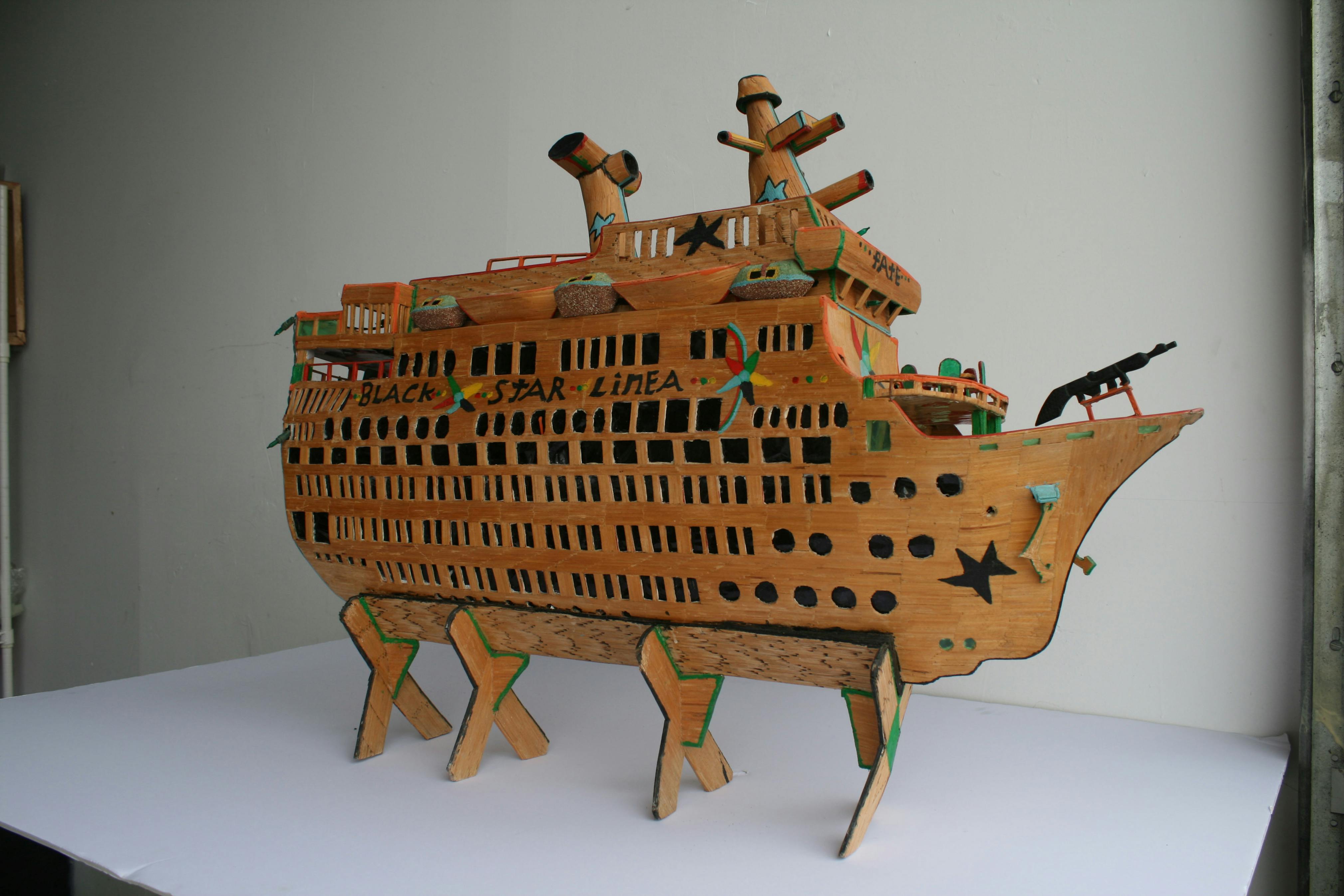 Dudley Irons 
	Black Star Liner, 1995
	Wayne and Myrene Cox Collection