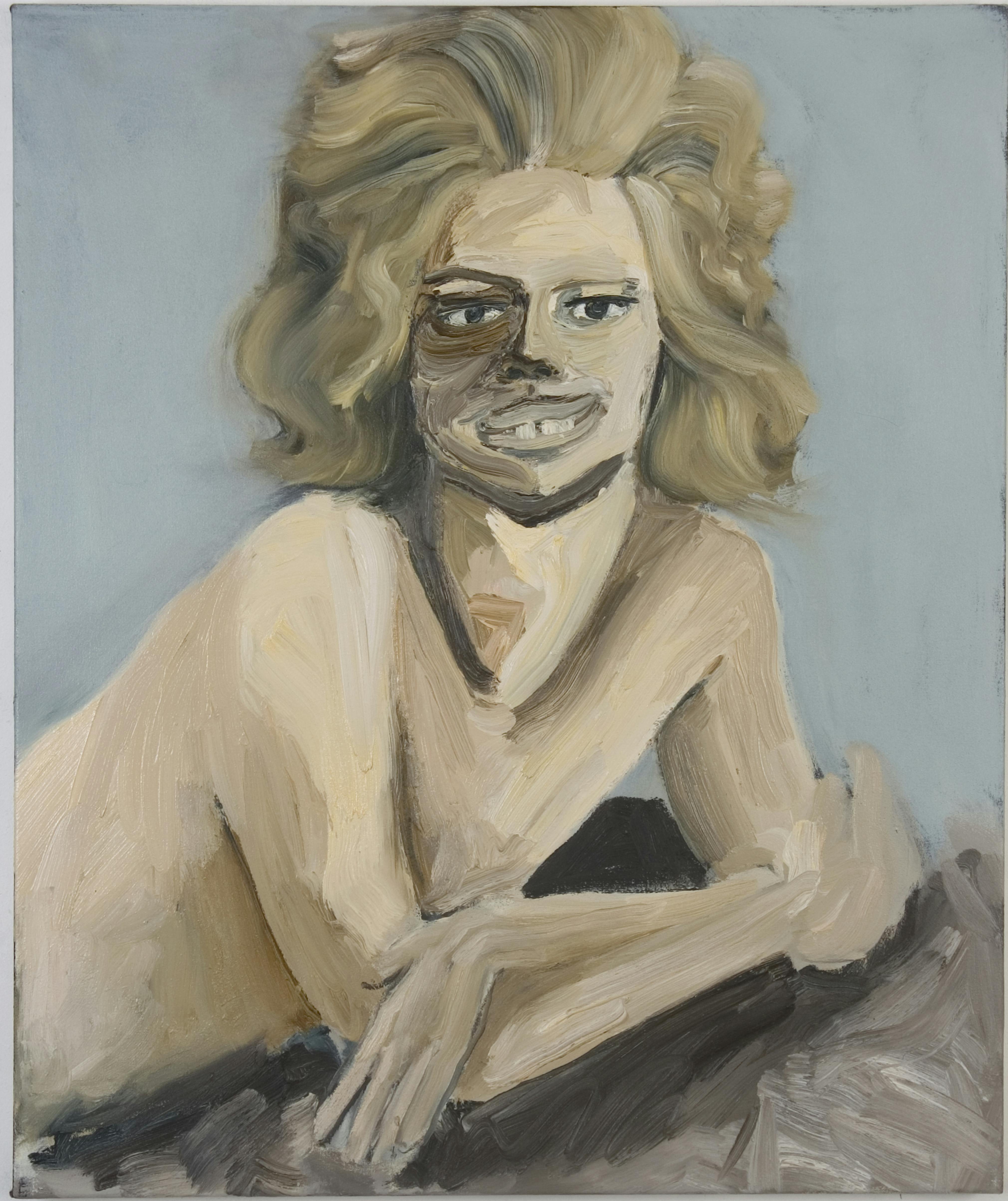 Lynette Yiadom-Boakye
The Signifying Donkey's Feat, 2003
Oil on canvas, 77 x 92 cm
The Studio Museum in Harlem; promised gift of Corey and Racquel Chevremont Baylor