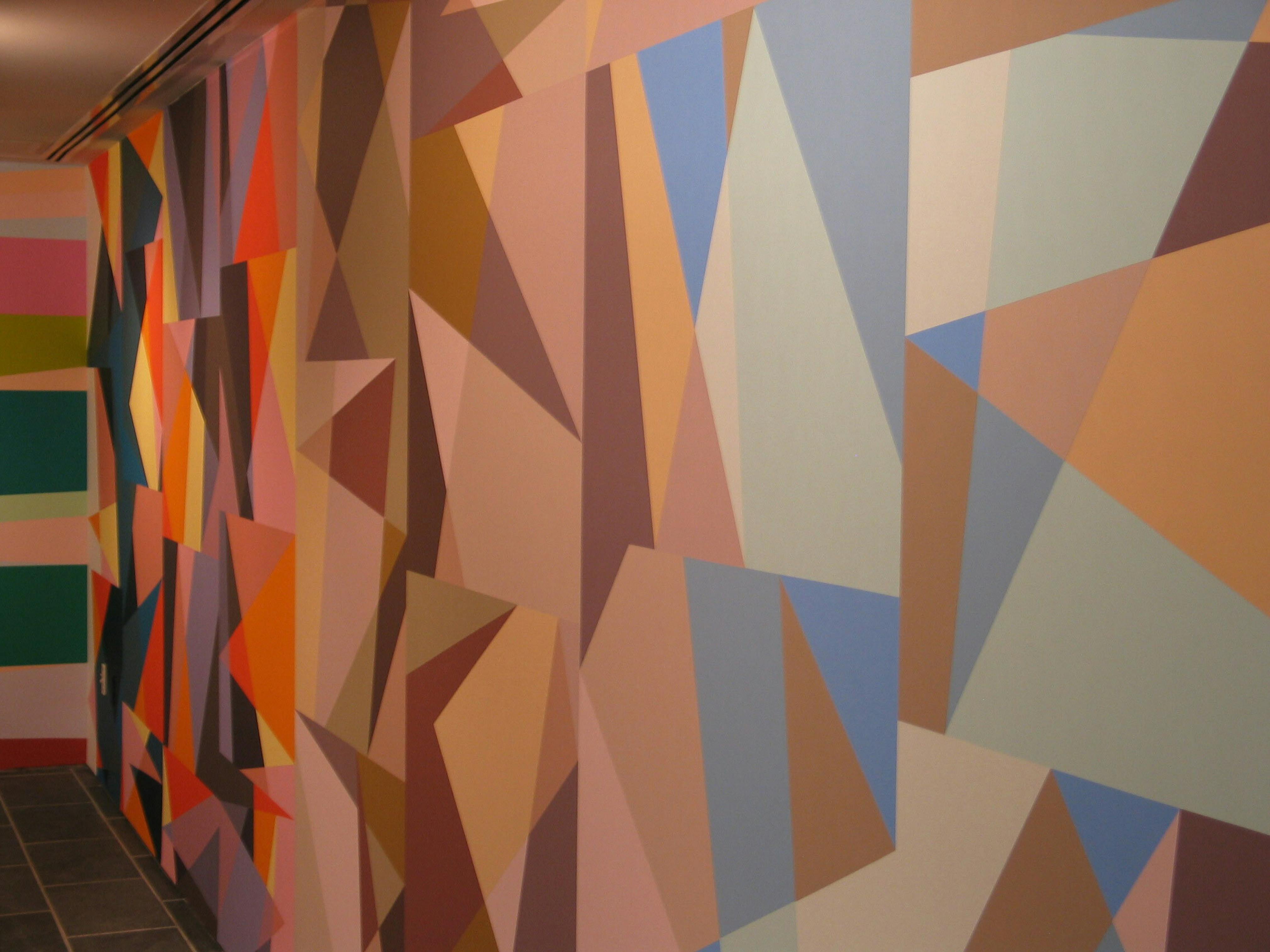 Odili Donald Odita: Equalizer (installation view), 2007
Photo: Adam Reich