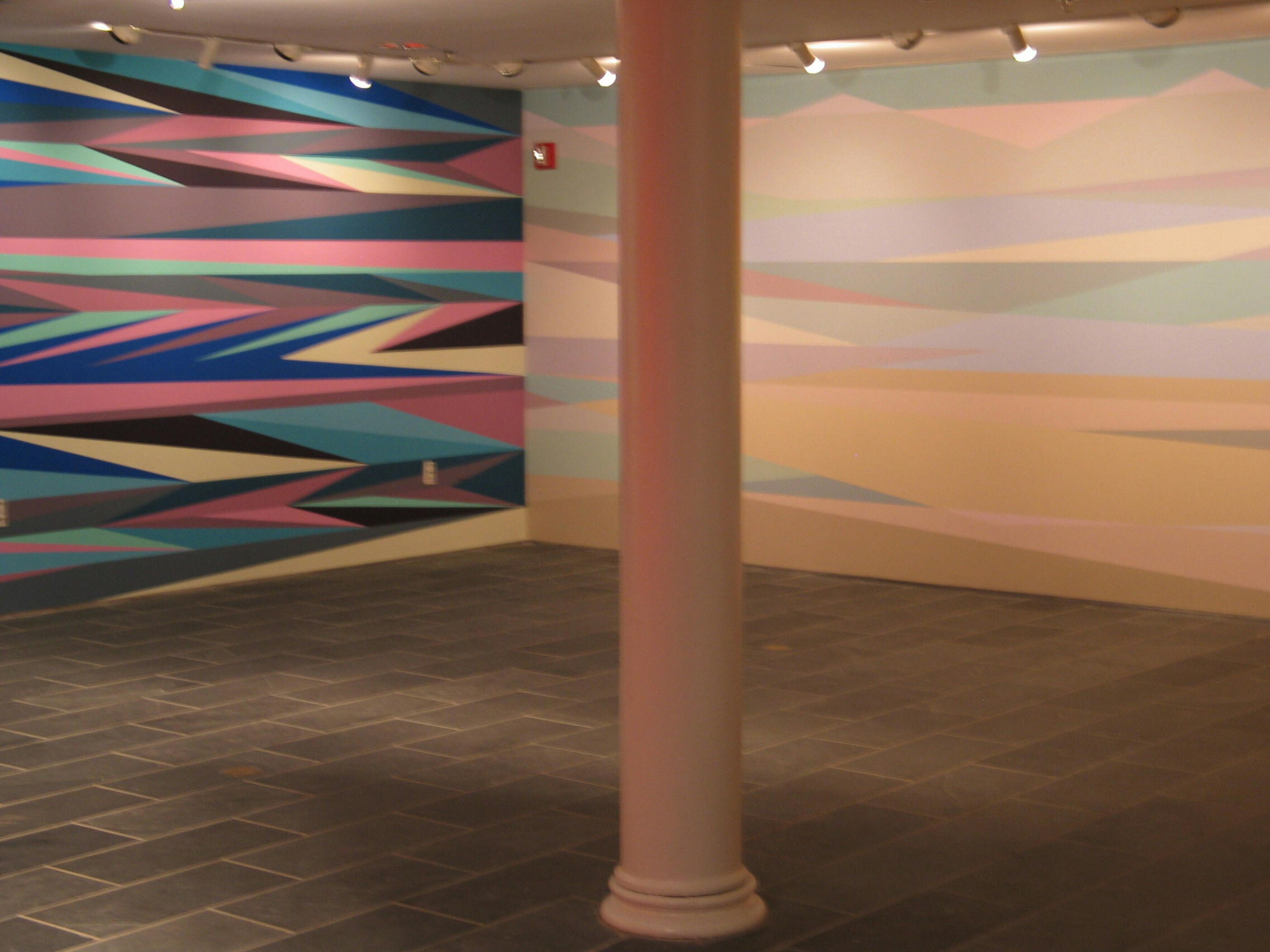 Odili Donald Odita: Equalizer (installation view), 2007
Photo: Adam Reich
