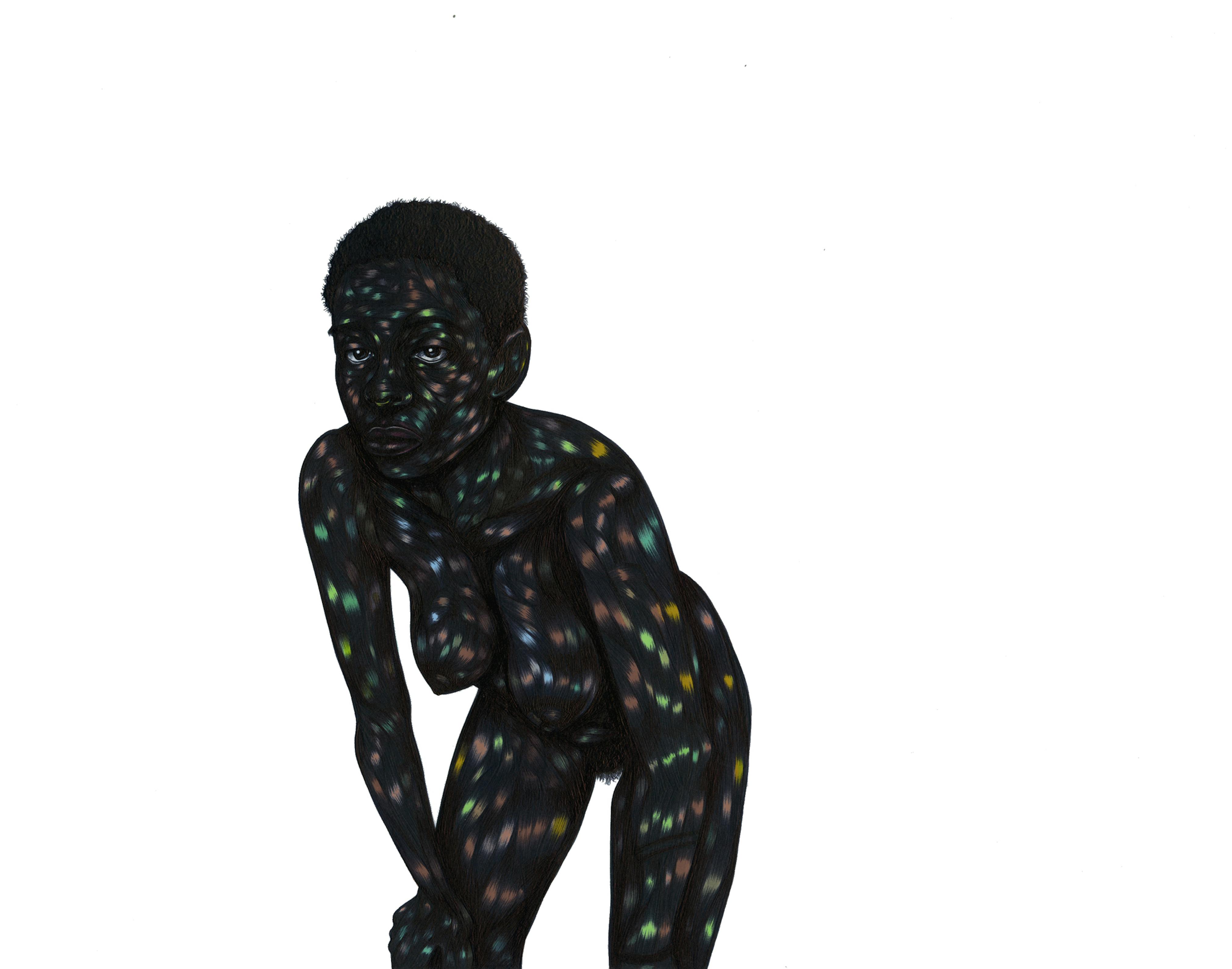 Toyin Odutola
You can have her, if you can find her (No. 2) (detail), 2011
Courtesy the artist and Jack Shainman Gallery, New York