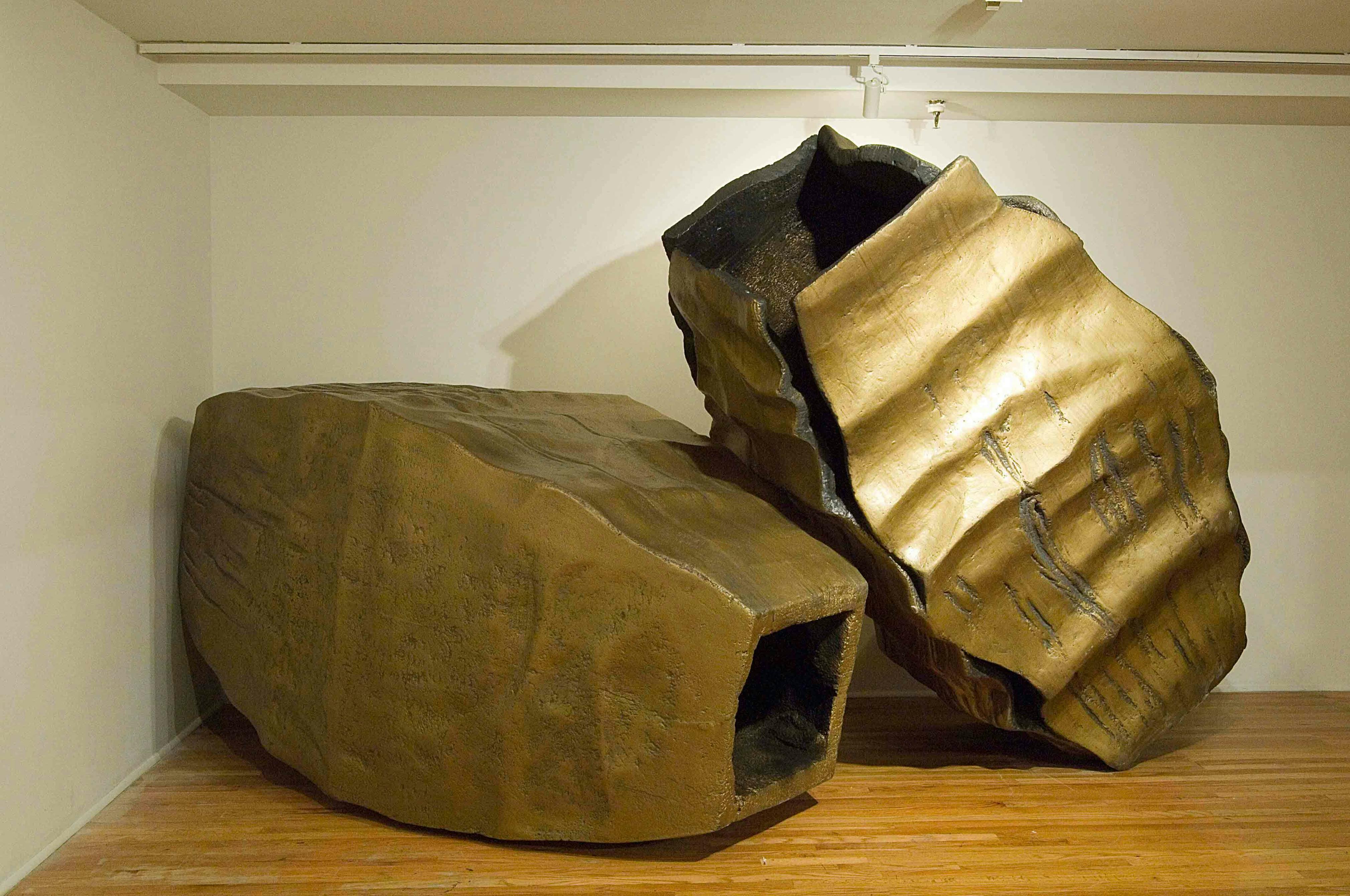 Philosophy of Time Travel: Edgar Arceneaux, Vincent Galen Johnson, Olga Koumoundouros, Rodney McMillian & Matthew Sloly (installation view), 2007
Photo: Adam Reich
