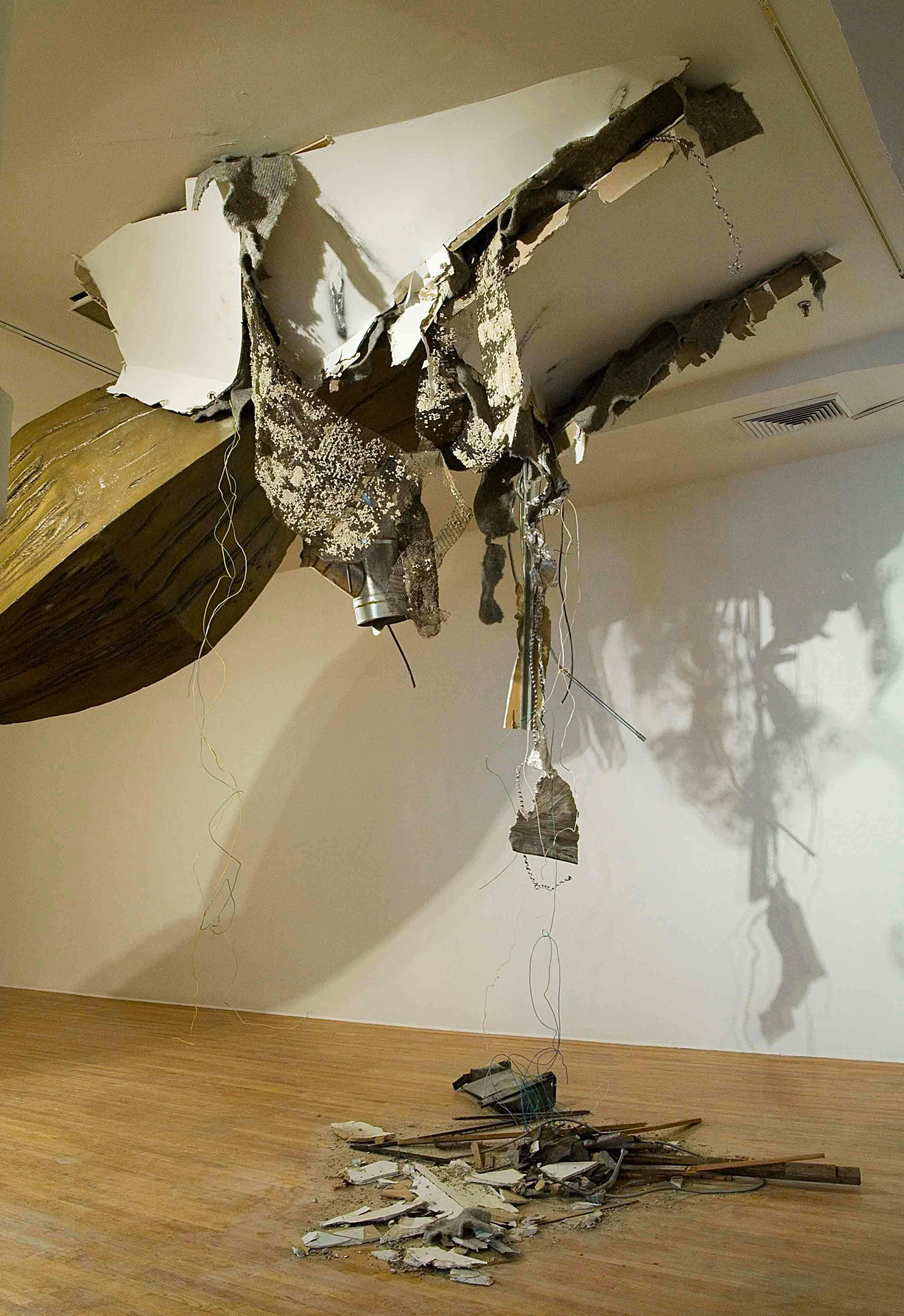 Philosophy of Time Travel: Edgar Arceneaux, Vincent Galen Johnson, Olga Koumoundouros, Rodney McMillian & Matthew Sloly (installation view), 2007
Photo: Adam Reich
