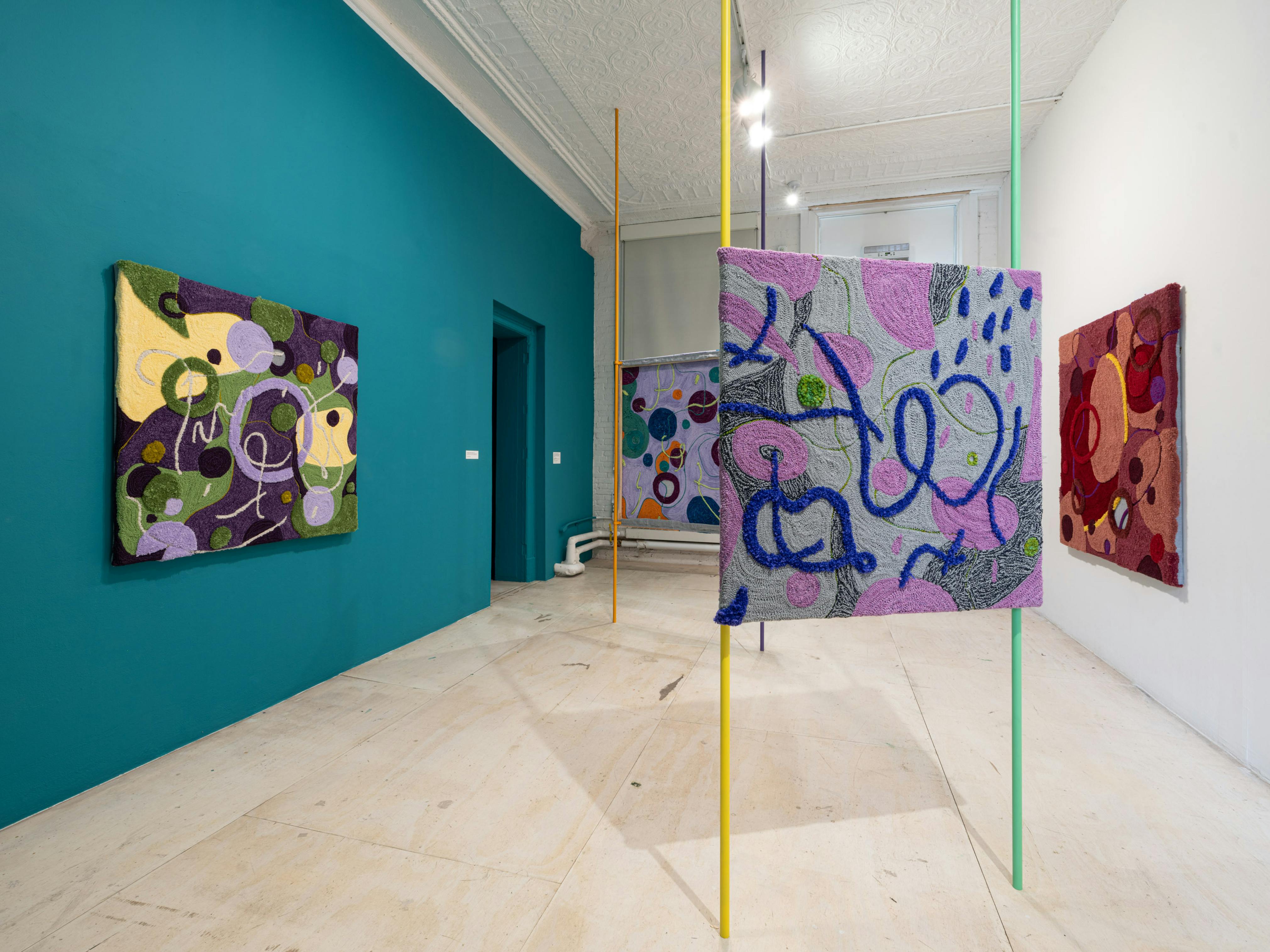 <p>Installation view of <em>Pass Carry Hold: Studio Museum Artists in Residence 2023–24</em>, on view at MoMA PS1 from September 26, 2024 through February 10, 2025. Photo: Kris Graves</p>