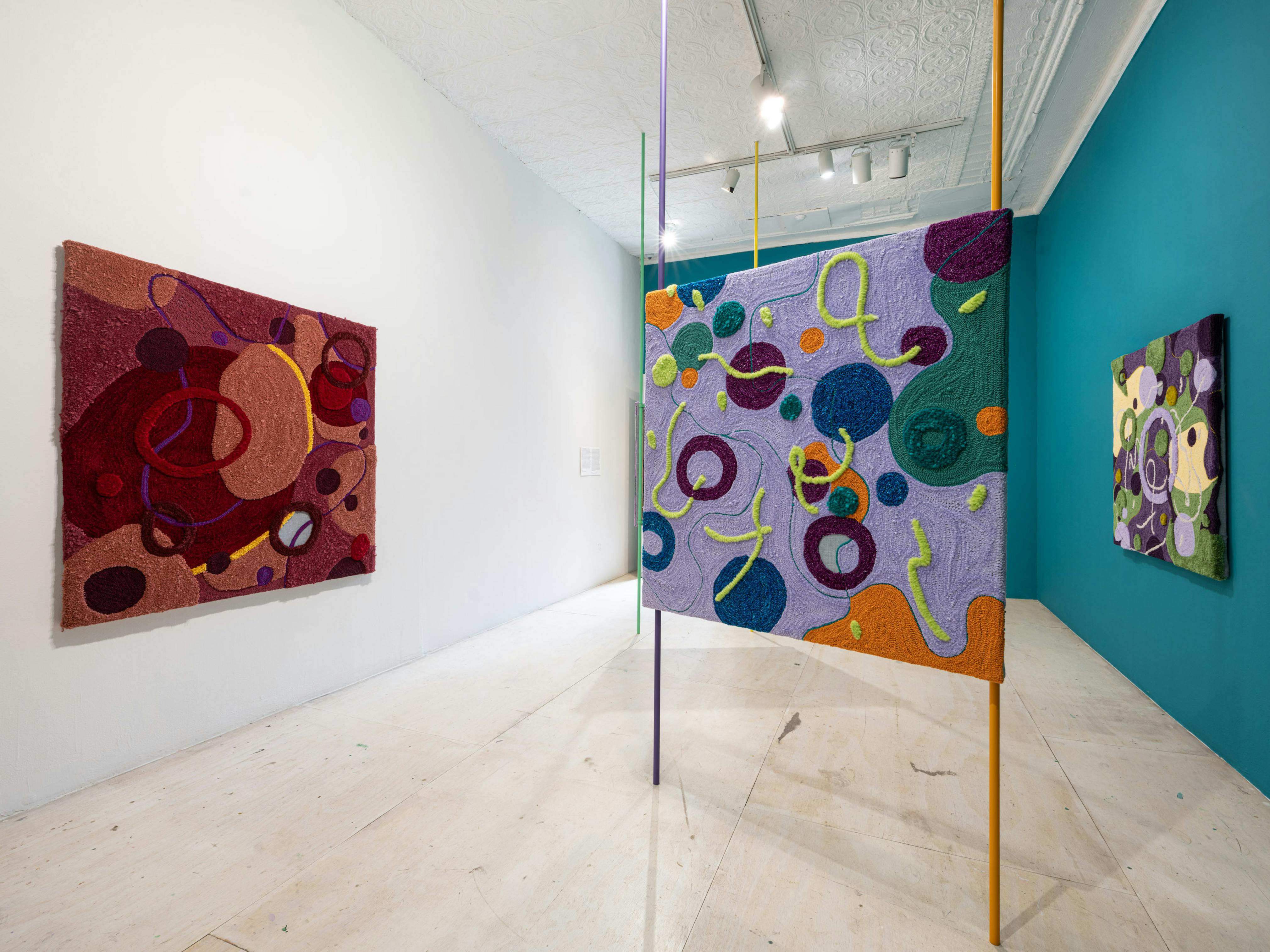 <p>Installation view of <em>Pass Carry Hold: Studio Museum Artists in Residence 2023–24</em>, on view at MoMA PS1 from September 26, 2024 through February 10, 2025. Photo: Kris Graves</p>