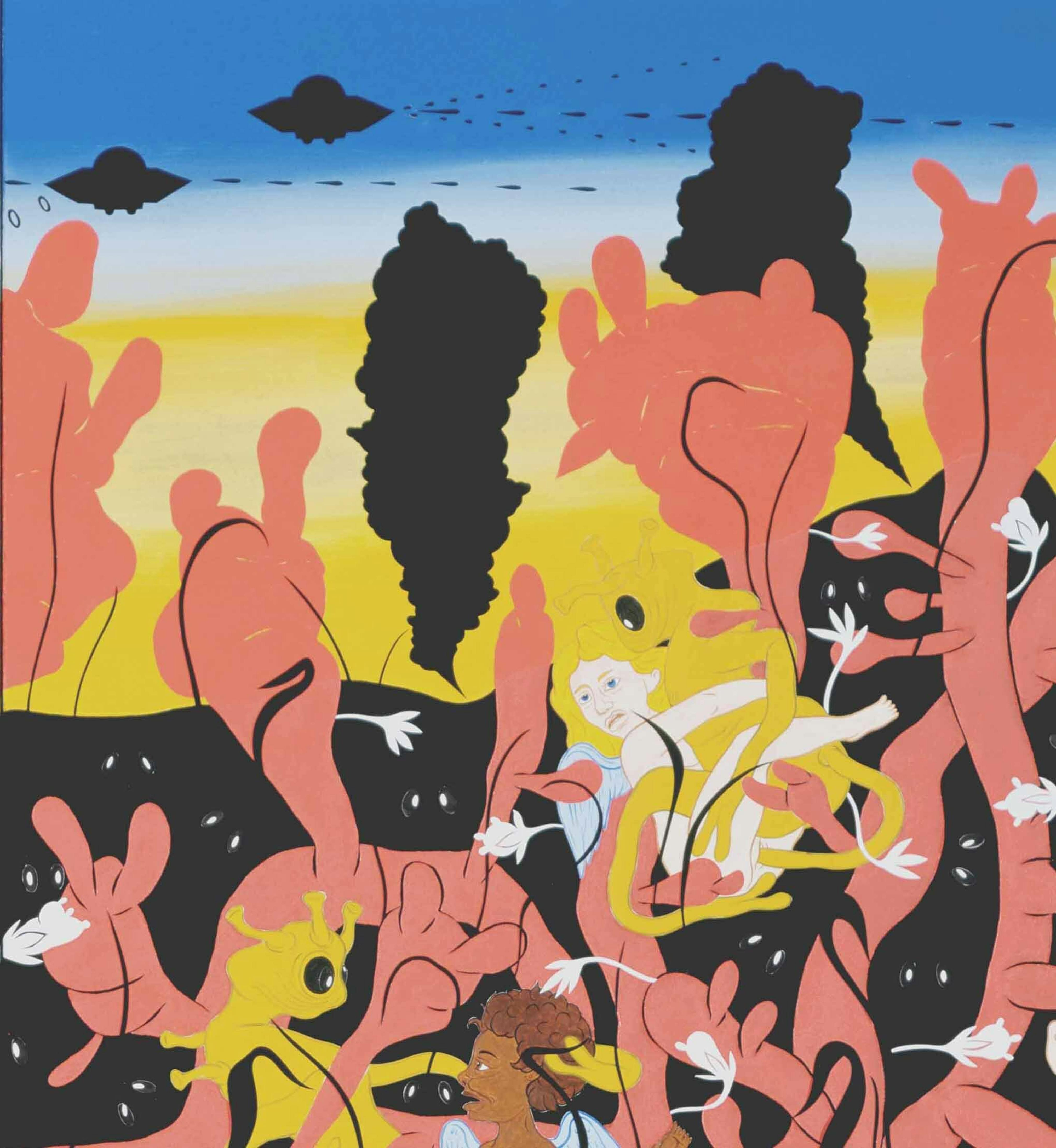 William Villalongo
Love Before the Colonization of Mars (detail), 2004
Museum purchase made possible by a gift from Jeanne Greenberg Rohatyn 04.13.6